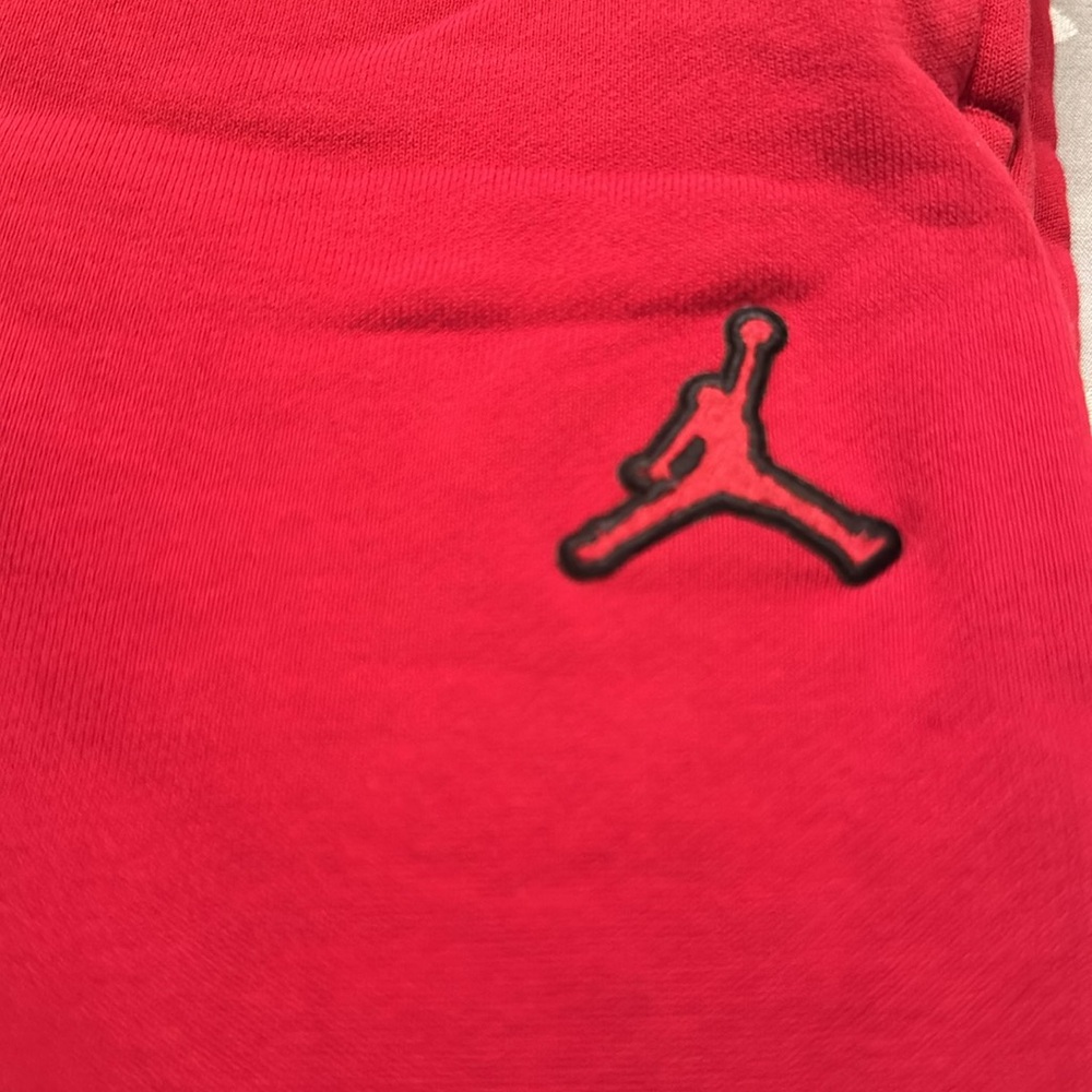 Jordan Red Sweatpants - Picture 2 of 3